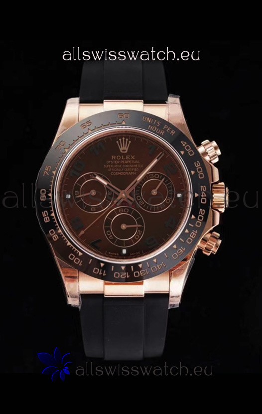 Rolex Daytona 116515LN Everose Cerachrom Original Cal.4130 Movement - 1:1 Mirror 904L Steel Watch