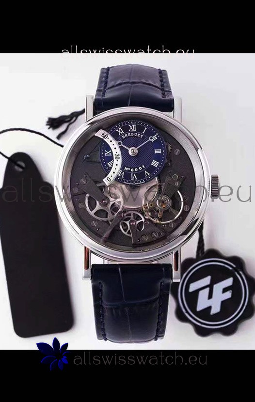 Breguet Tradition 7057BR/R9/9W6 Steel Casing Dual Tourbillon Swiss Replica Watch