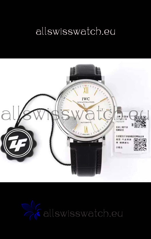 IWC Portofino Automatic 1:1 Mirror Quality Grey Dial Steel Casing Swiss Replica Watch