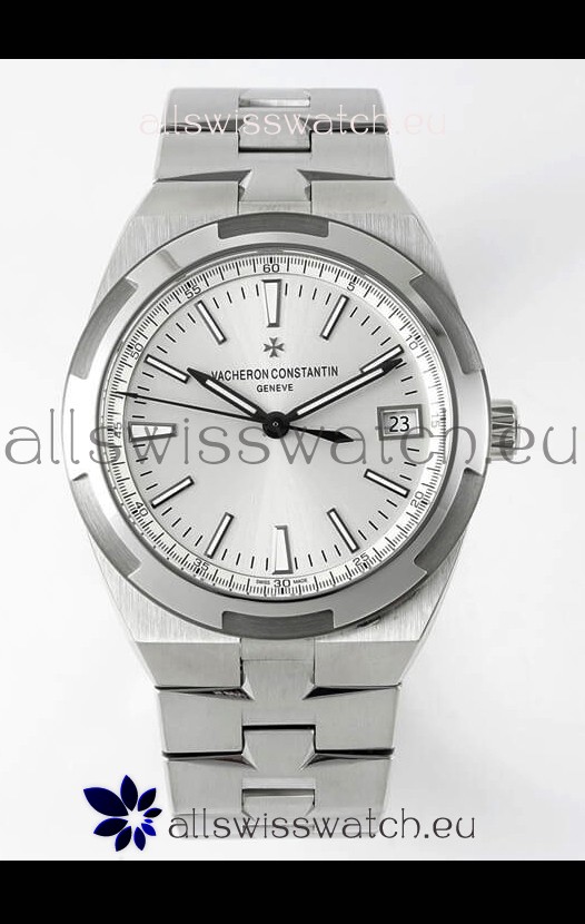 Vacheron Constantin Overseas 1:1 Mirror Swiss Replica Watch in Steel Dial 