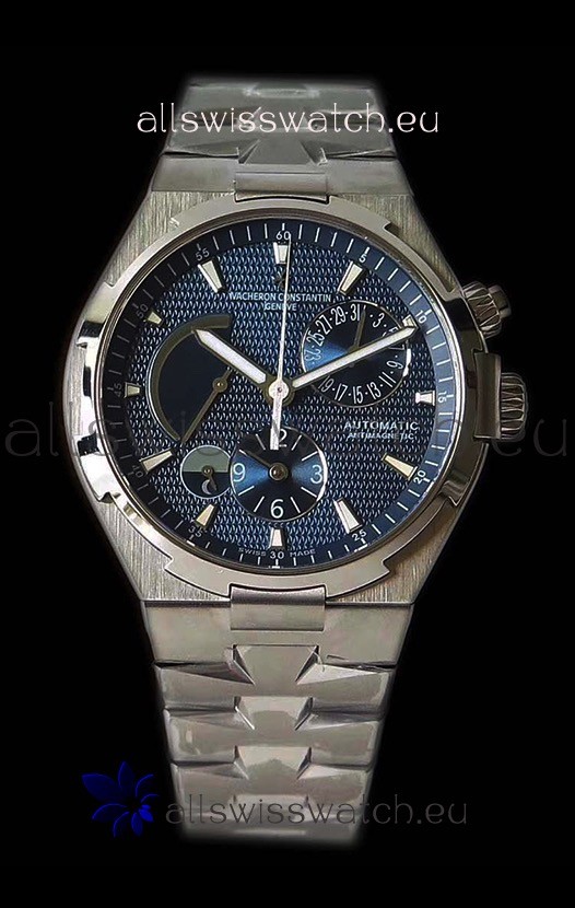 Vacheron Constantin Overseas Dual Time Blue Dial Swiss Watch