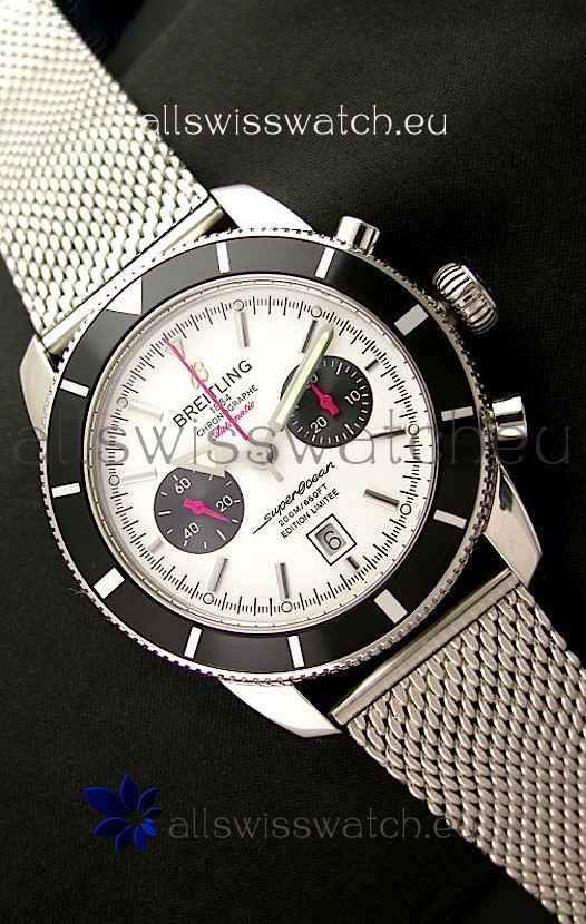 Breiting Superocean 2010 Heritage Swiss Chronograph Watch