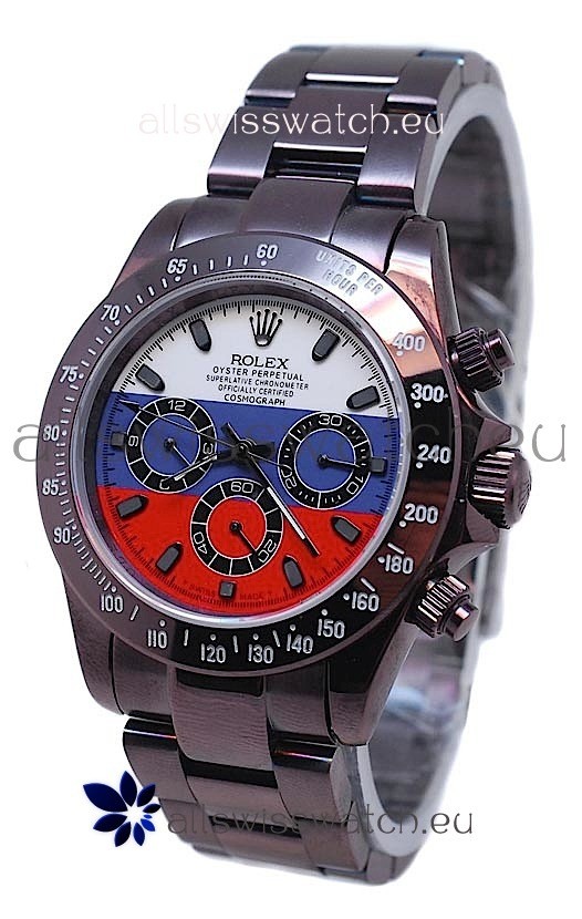 Rolex Daytona Chronograph Multicolors Japanese Replica PVD Watch