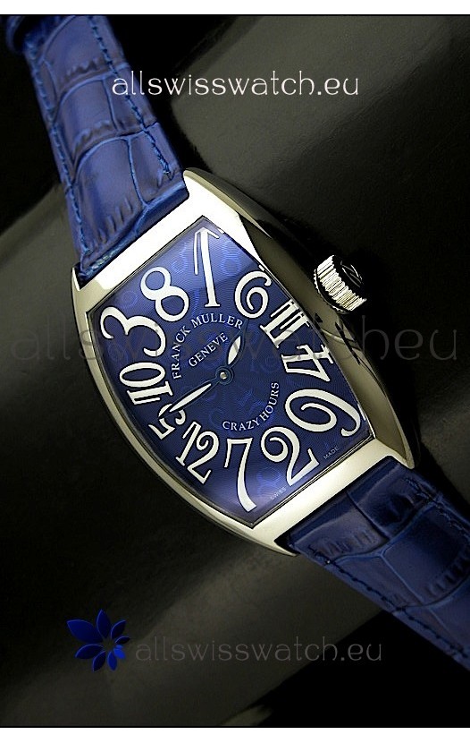 Franck Muller Casablanca Crazy Colors Edition Japanese Watch in Blue