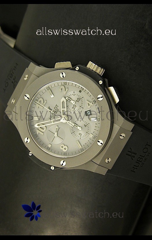 Hublot Big Bang Matte Lightweight Titanium Swiss Replica Watch - 1:1 Mirror Replica