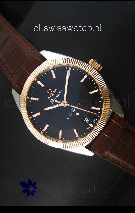 Omega Globemaster Co-Axial Two Tone Case Swiss Watch - 1:1 Mirror Replica Watch