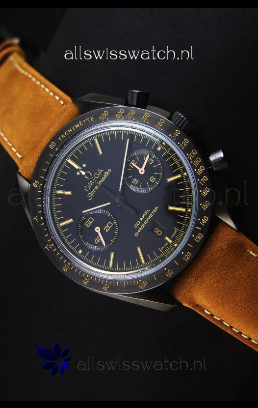 Omega Speedmaster Dark Side of the Moon - Vintage Black Swiss Watch 1:1 Mirror Edition