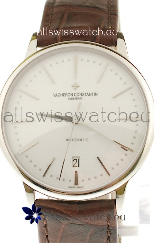 Vacheron Constantin Geneve Swiss Automatic Watch in White Dial