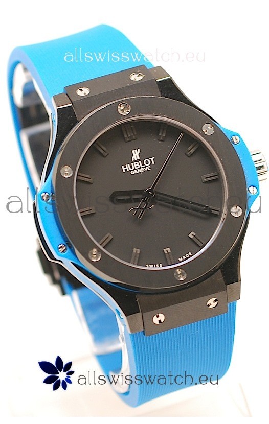 Hublot Big Bang Fusion Blue Swiss 40MM Quartz Watch