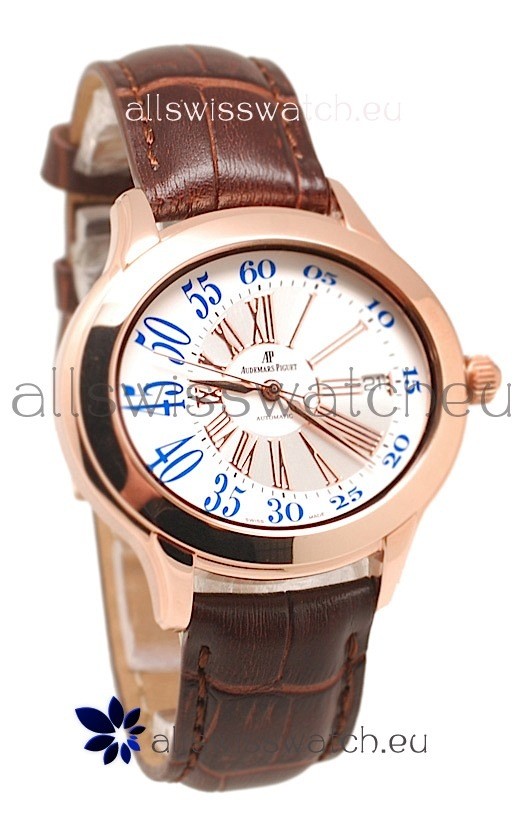 Audemars Piguet Millenary Hour and Minute Swiss Replica Rose Gold Watch