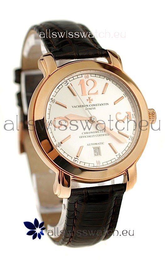 Vacheron Constantin Geneve Japanese Replica Gold Watch 