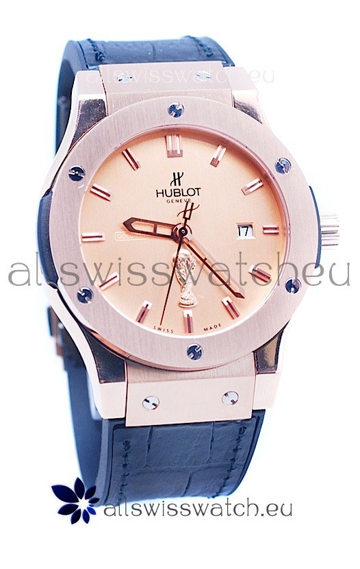 Hublot Classic Fusion Gold World Cup Special Edition Swiss Replica Watch