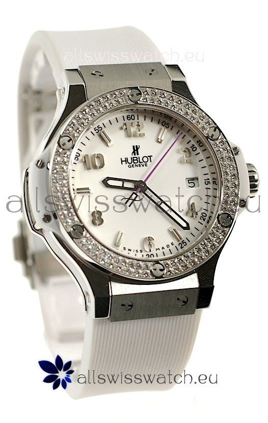 Hublot Big Bang All White 40MM Swiss Replica Watch