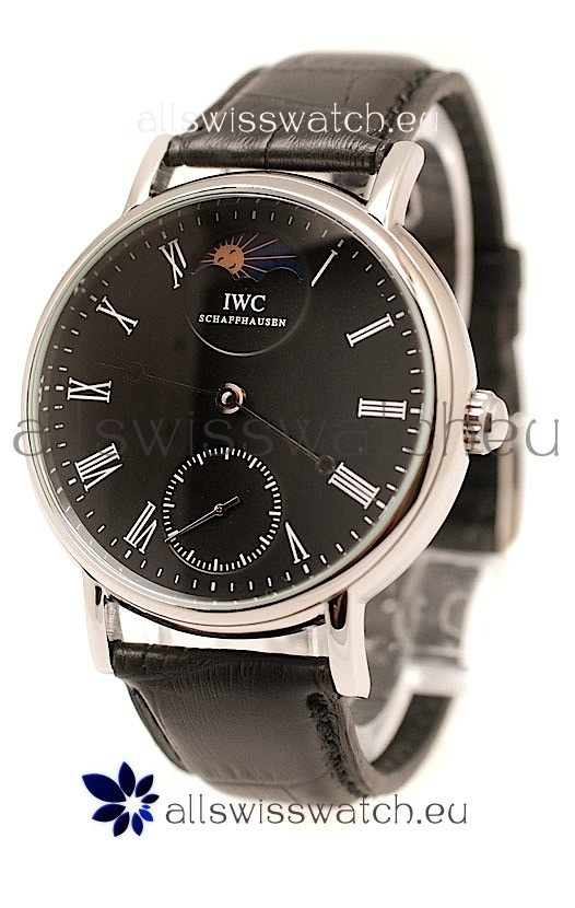IWC Portofino Replica Watch in Black Dial