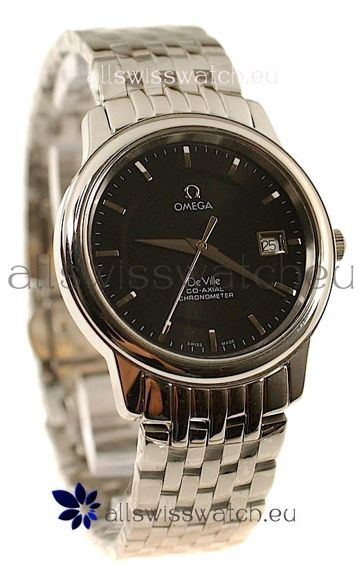 Omega Co-Axial Deville Japanese Steel Watch 