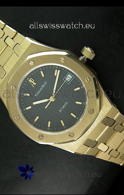 Audemars Piguet Royal Oak Swiss Watch Gold Plating - MIRROR REPLICA