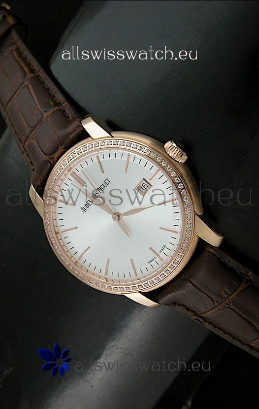 Audemars Piguet Jules Classic Swiss Automatic Pink Gold Watch
