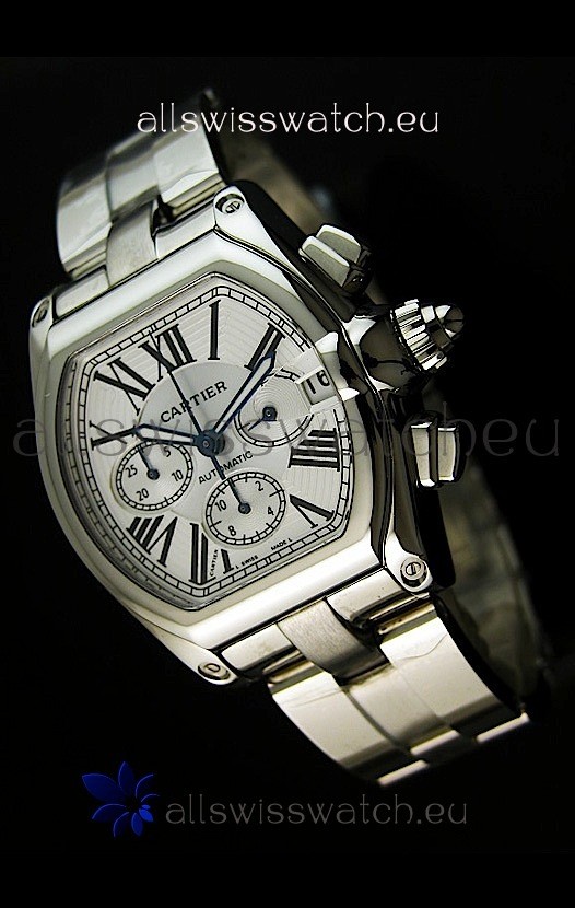 Cartier Roadster Swiss Chronograph Replica Watch - 1:1 Mirror Replica Watch
