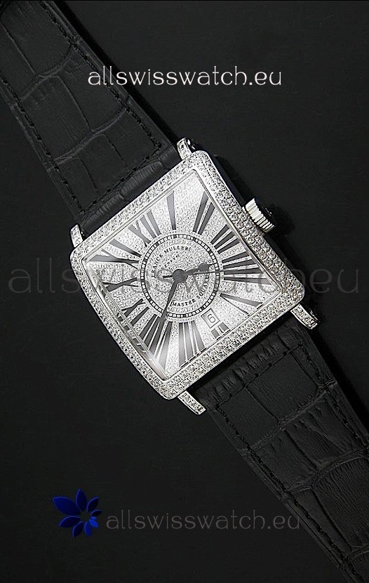 Franck Muller Master of Complications Swiss Replica Watch in Diamond Dial