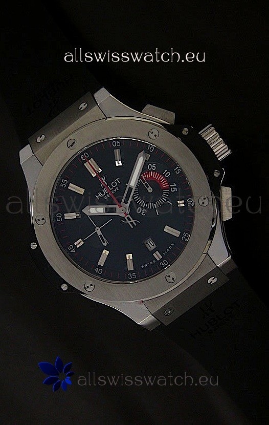 Hublot Big Bang Limited Edition Swiss Replica Watch in Black Dial