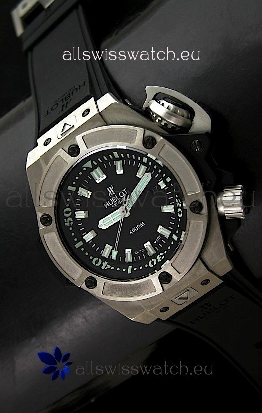 Hublot Big Bang Diver 4000M Swiss Watch Titanium - 1:1 Mirror Replica Watch