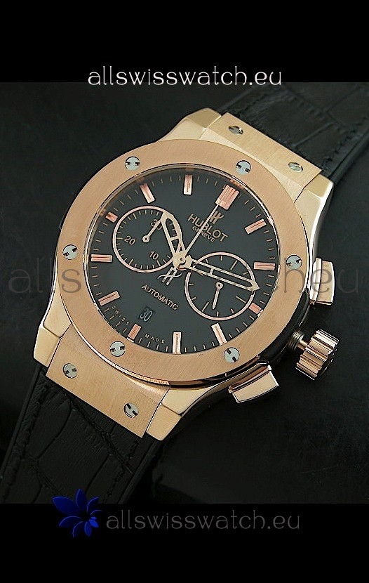 Hublot Big Bang Classic Fusion Swiss Replica Rose Gold Watch
