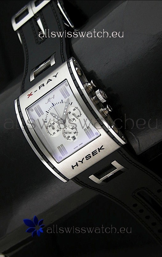 Jorg Hysek X- Ray Japanese Replica Watch in White Dial