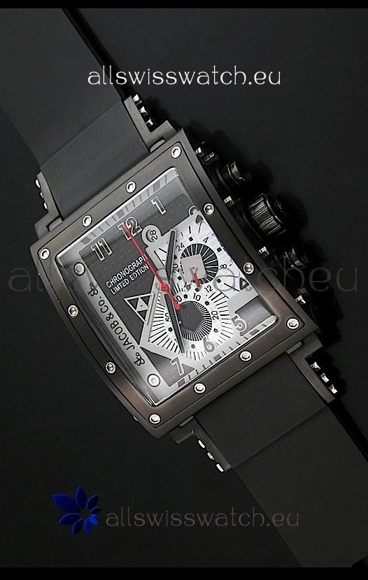 Jacob and Co. Manhattan Watch in Steel Case