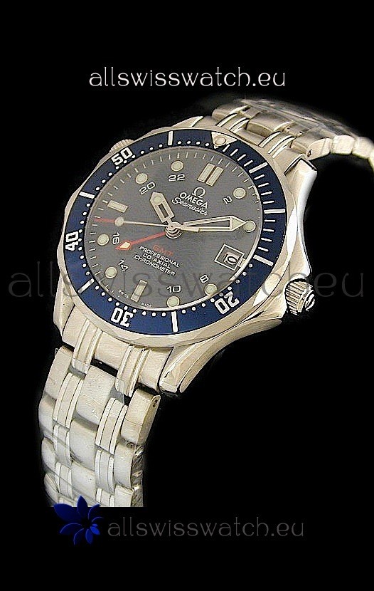 Omega Seamaster GMT Professional Watch in Black Dial