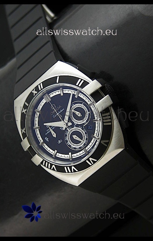 Omega Double Eagle chronograph Titanium Watch
