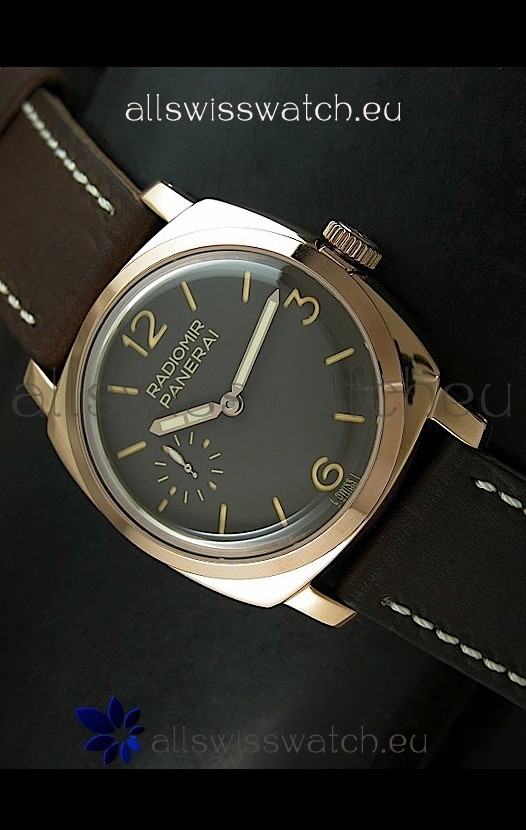 Panerai Radiomir Vintage Rose Gold Swiss Watch
