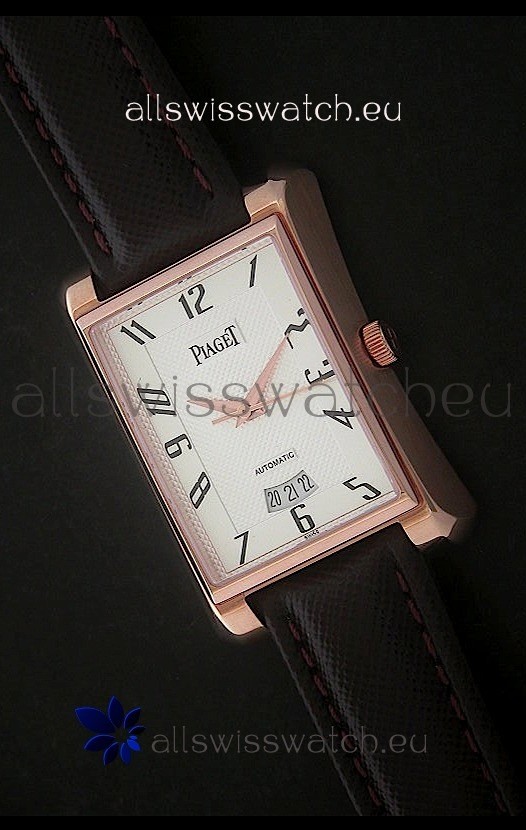 Piaget Tie Emperador Swiss Watch in White Dial