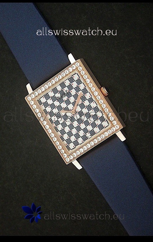 Piaget Black Tie Diamonds Lady Watch in Blue