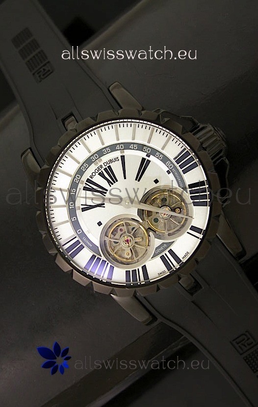 Roger Dubuis Chronoexcel Japanese Replica Automatic PVD Watch