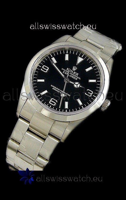 Rolex Explorer series Swiss Replica Steel Watch