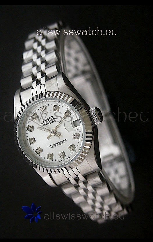 Rolex Datejust Oyster Perpetual Superlative ChronoMeter Japanese Watch in Diamond Markers