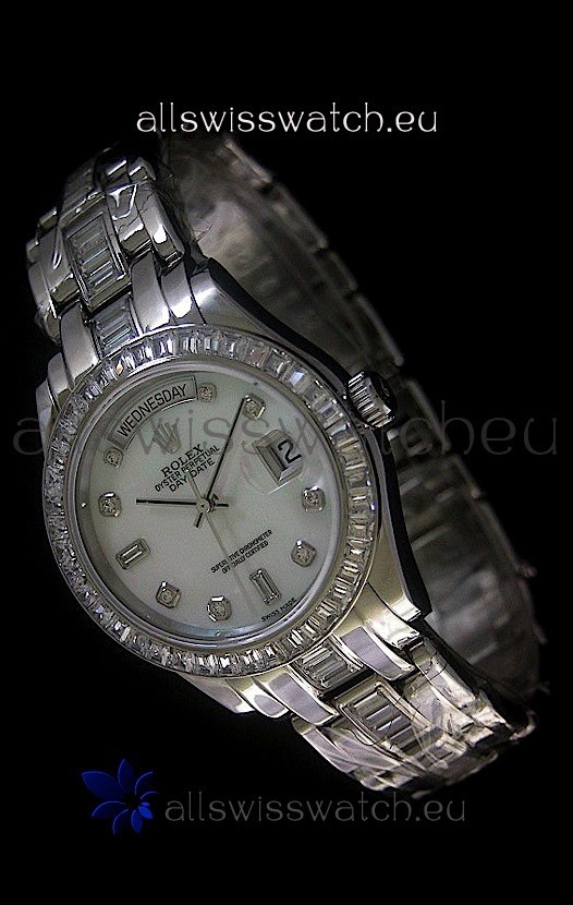 Rolex Day Date Diamonds Replica Watch