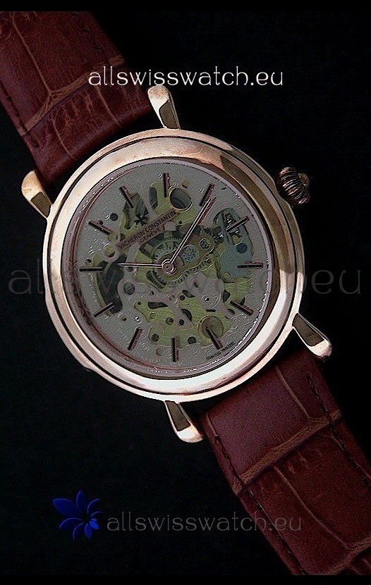 Vacheron Constantin Cabinotiers Japanese Quartz Watch in Rose Gold