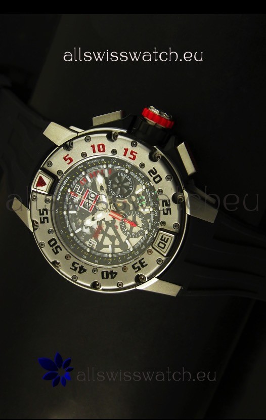 Richard Mille RM032 Swiss Replica Watch in Titanium Finish