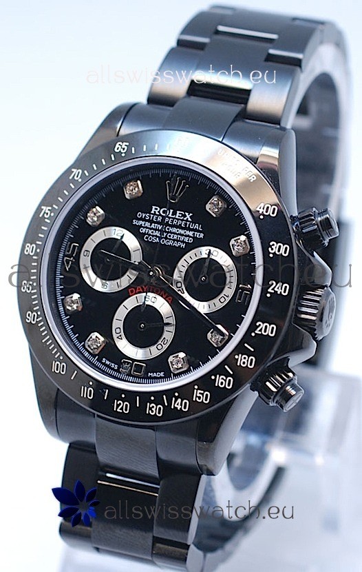 Rolex Cosmograph Project X Editions Black Out Daytona Swiss Replica Watch