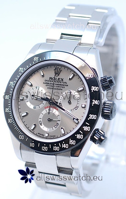 Rolex Project X Daytona Limited Edition Series II Cosmograph MonoBloc Cerachrom Swiss Watch in Brown Opaline Dial