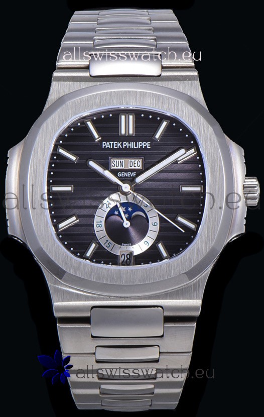 Patek Philippe Nautilus 5726A in Black Dial 1:1 Replica Version 2022  Updated Version