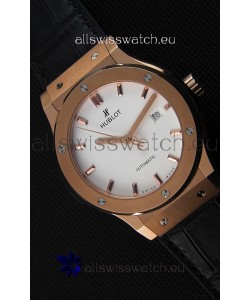 Hublot Classic Fusion King Gold Opalin Swiss Replica Watch - 1:1 Mirror Replica