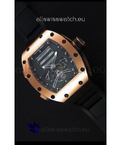 Richard Mille RM069 Tourbillon Erotic Pink Gold Case Replica Watch 
