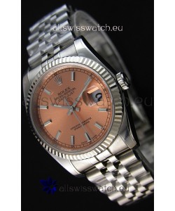 Rolex Datejust 36MM Cal.3135 Movement Swiss Replica Champange Dial Jubilee Strap - Ultimate 904L Steel Watch 