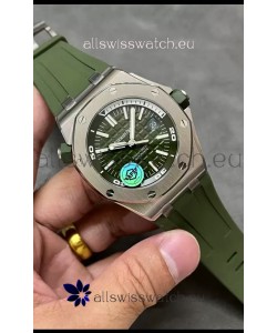 Audemars Piguet Royal Oak 1:1 Ultimate Swiss Replica Watch Green Dial Cal.3120 Movement