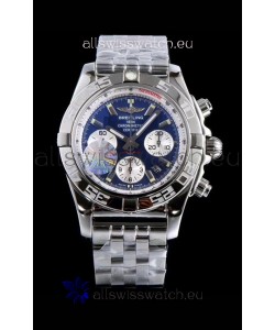 Breitling Chronomat B01 Blue Dial 904L Steel Swiss 1:1 Mirror Replica Watch