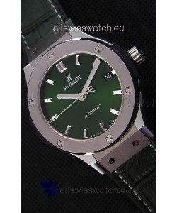 Hublot Big Bang Classic Fusion 38MM 1:1 Mirror Replica Watch Green Dial 