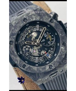 Hublot Big Bang Unico Black Carbon Las Vegas Boutique Edition Swiss Replica Watch 