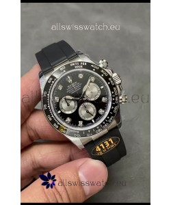 Rolex Cosmograph Daytona 126519LN Black Dial Cal.4131 Movement - 904L Steel Watch